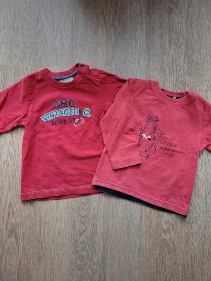 Lot de 2 T-shirts garçon Orchestra