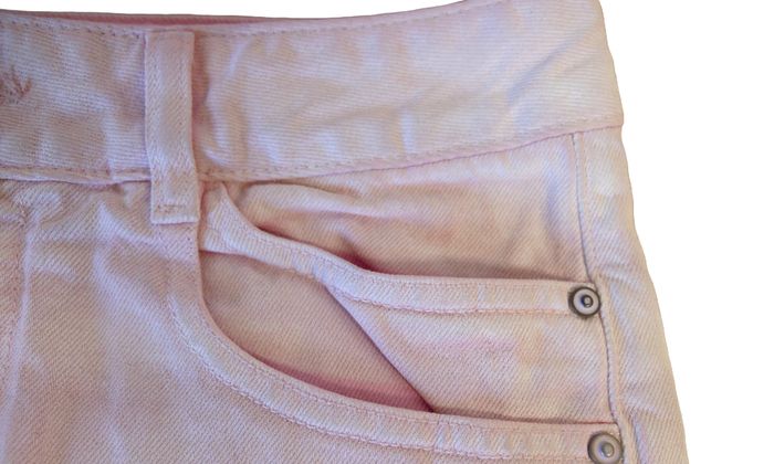 Diesel - LADY AGONNA - Mini Jupe Rose Poudré - Taille XS (W25) - Neuve - photo numéro 6