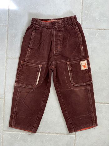 Pantalon velours 23 mois
