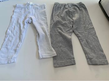 Lot 2 leggings 24 mois