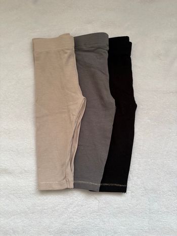 Lots de 3 leggings + 3 maillots manche longue