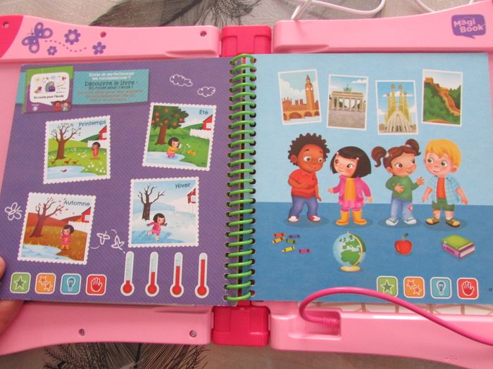 Magibook Vtech rose - photo numéro 7