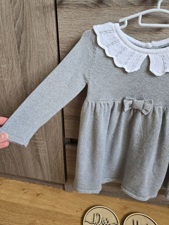 Vêtement Bébé Fille - Robe grise - Sergent Major - 18 mois 80 cm - photo numéro 2