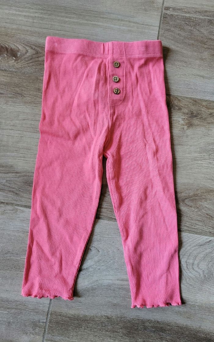 Lot de 6 leggings taille 18 mois - photo numéro 2