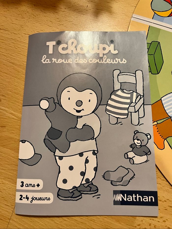 Jeu éducatif la roue des couleurs avec Tchoupi TBE - photo numéro 3