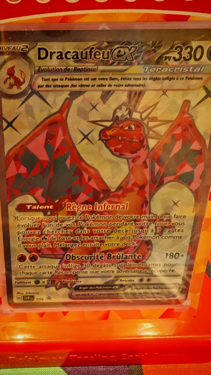 Carte Pokémon Dracaufeu svp56 promo - photo numéro 2