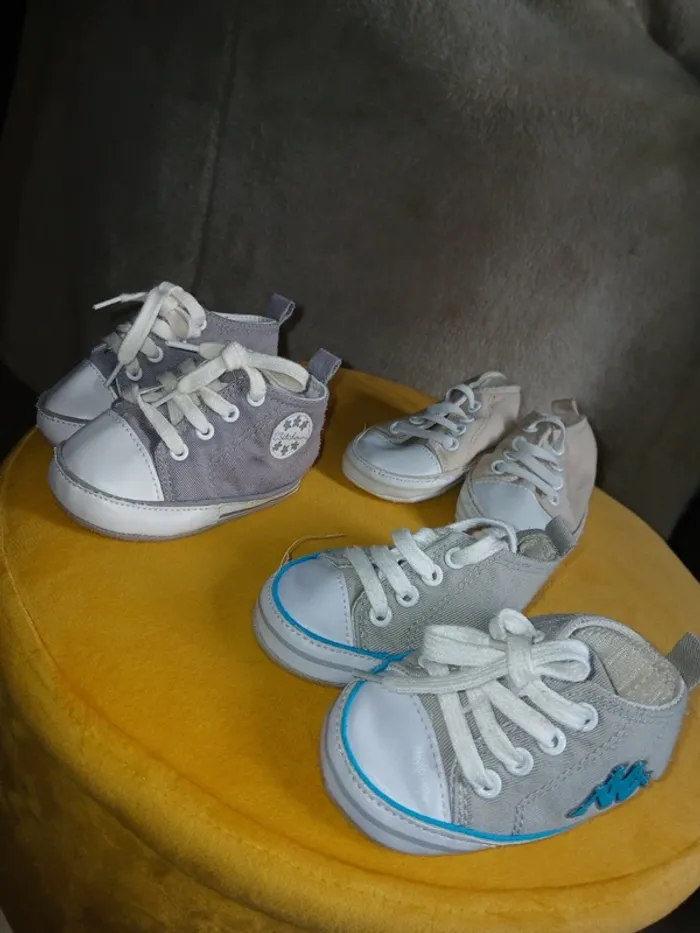 Lot de 3 chaussures bébé - photo numéro 17