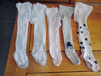 Lot de 5 collants 21-23