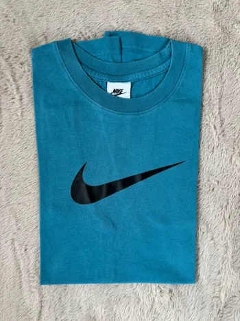 tee shirt nike bleu vert
