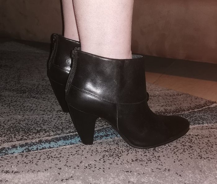 Bottines cuir noir NEUVES - photo numéro 6