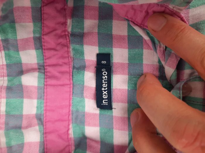 lot de deux chemises filles 8 ans - photo numéro 5
