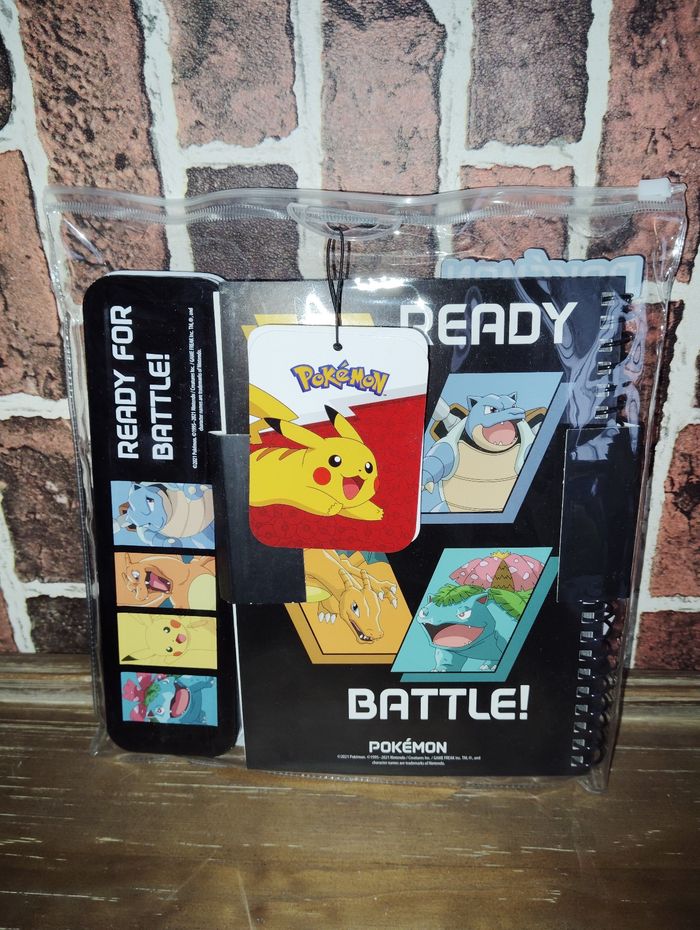 Set papeterie Pokémon - photo numéro 2