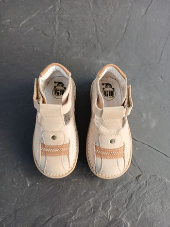 Sandales neuve beige/marron