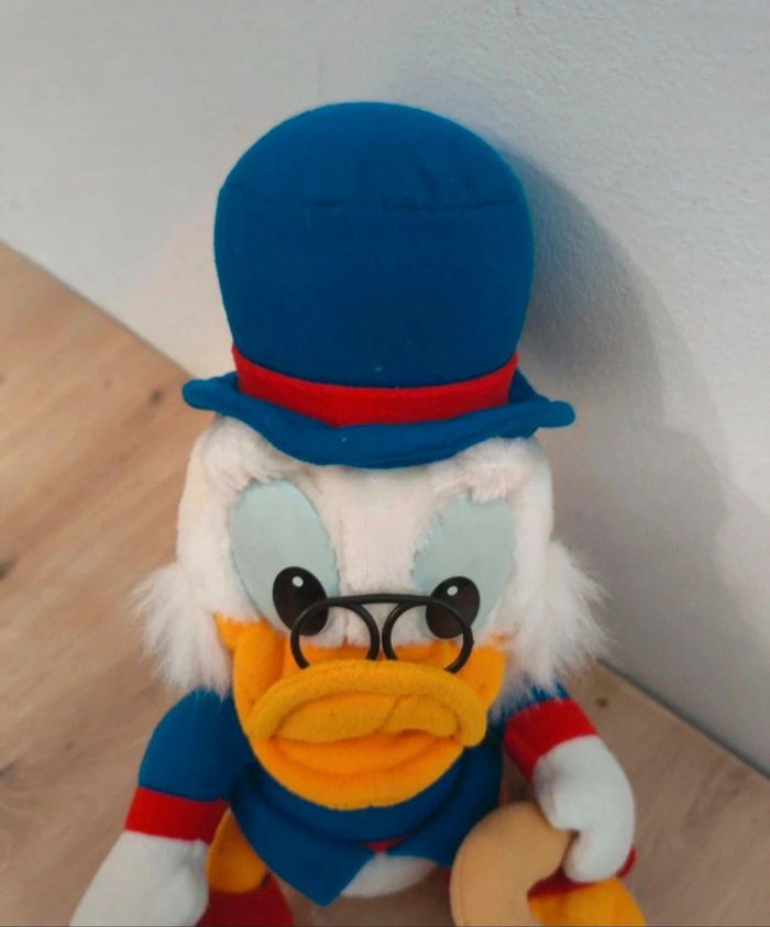 Peluche oncle Picsou vintage Disney - photo numéro 5