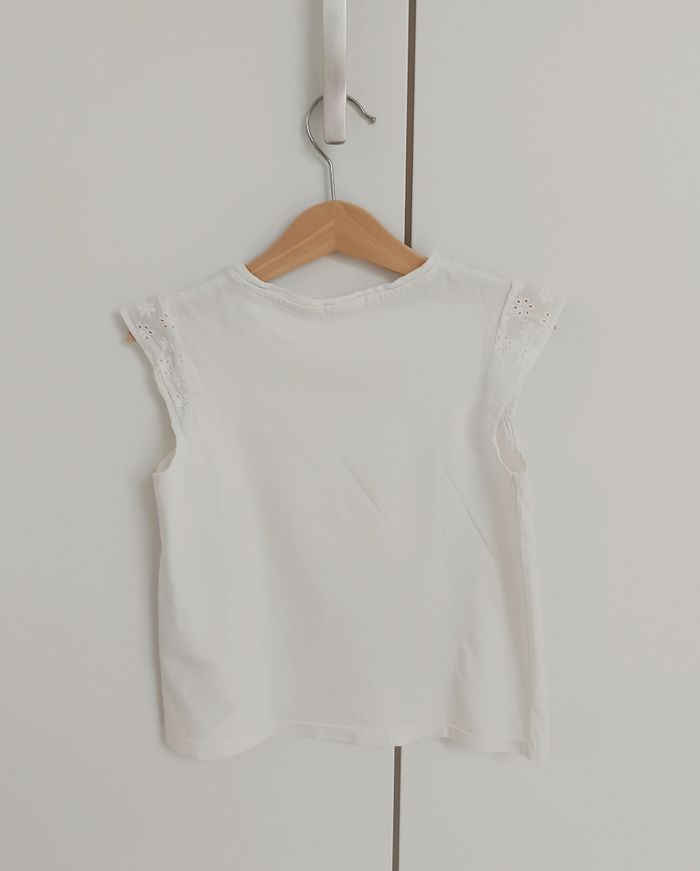 T-shirt crème DPAM 5 ans - photo numéro 6