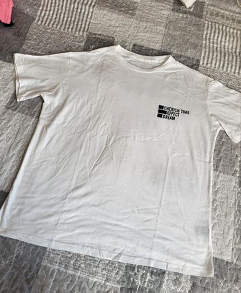 Tee shirt oversize blanc taille S