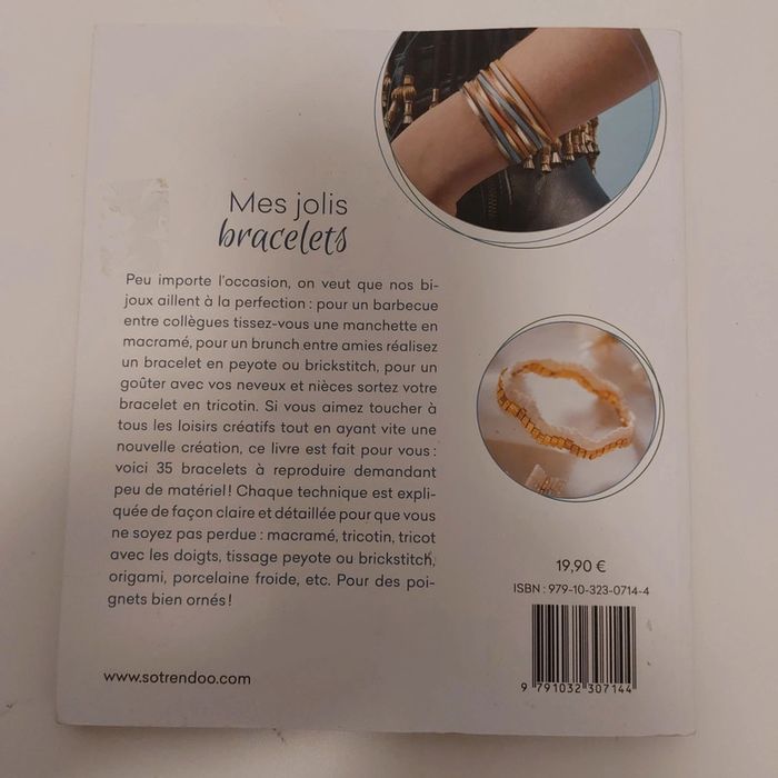 Livre - Mes jolis bracelets - photo numéro 2