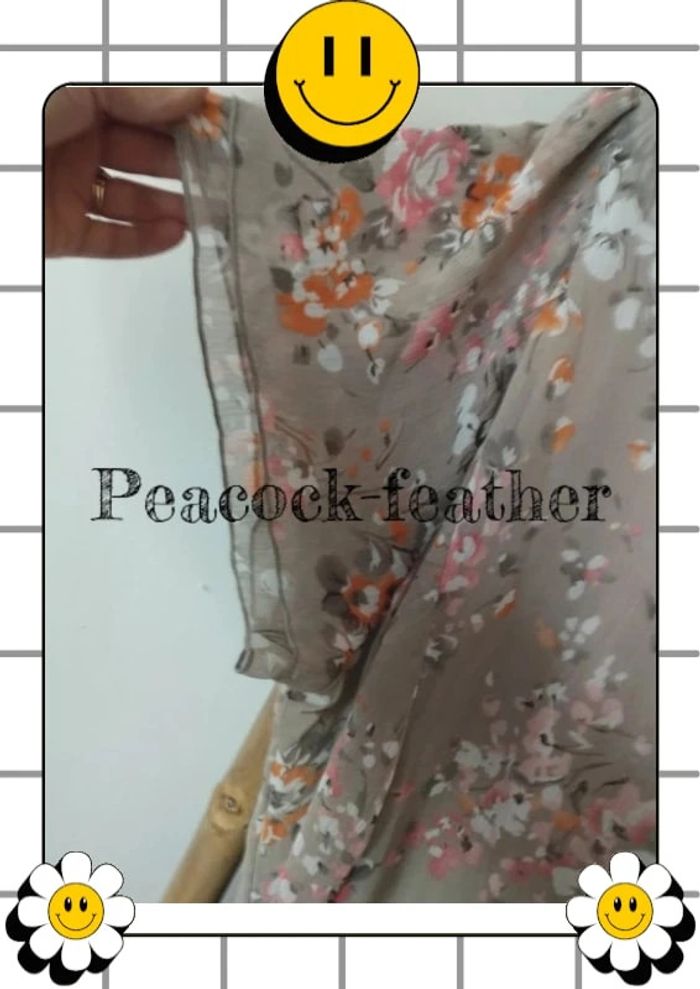 Robe beige fleurie afibel 56 neuve - photo numéro 7