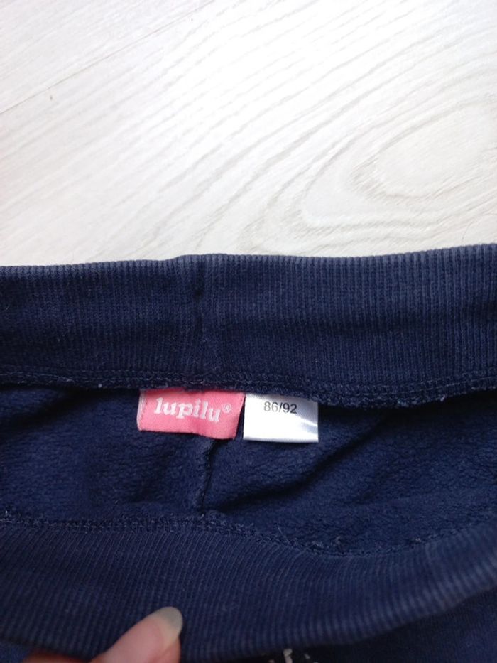 Pantalon de jogging Lupilu 86/92 bleu marine - photo numéro 3