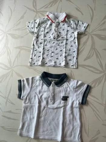 Lot de 2 polos 18 mois 