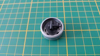 Jante avec axe avant pièce miniature Bburago Burago Porsche 356B 1961 1/18 1/18e 1/18ème #B99