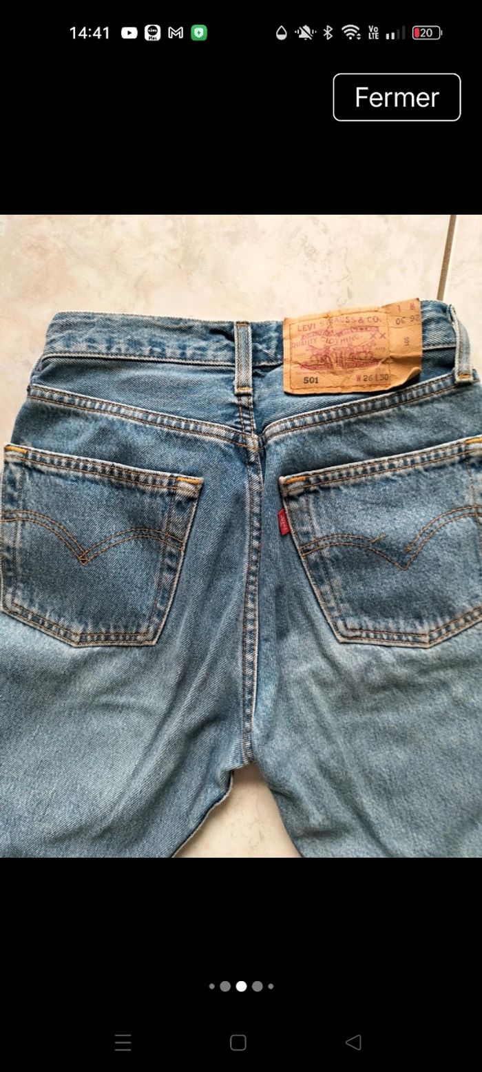 Levi's 501 W26 L30 - photo numéro 5