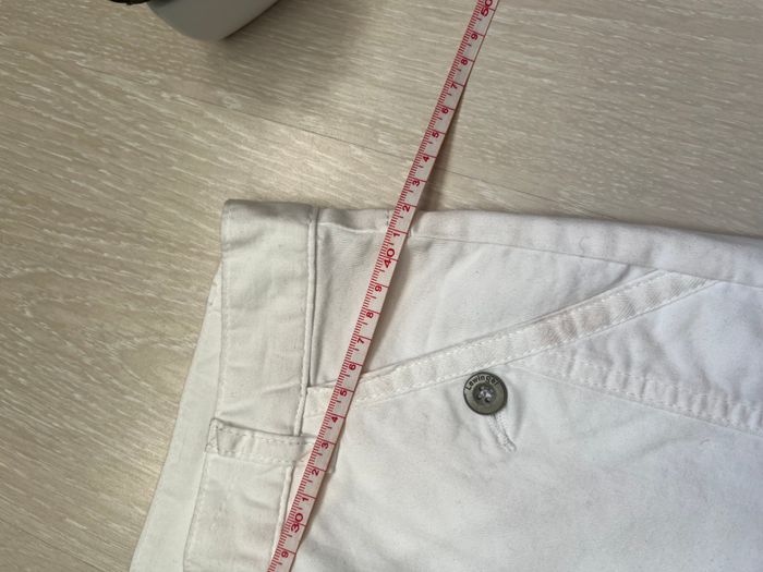 Pantalon léger blanc Lewinger - Détails boutons - Taille 42 - photo numéro 6
