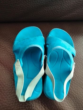 Sandales Nabaiji turquoises 24/25