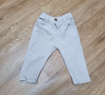 pantalon velours beige garçon zara taille 6 mois