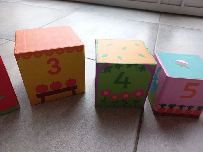 Jeu d'encastrement ferme avec nombres - photo numéro 7