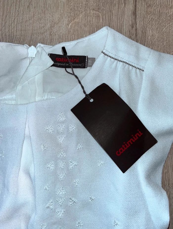 Robe catimini blanche - photo numéro 2