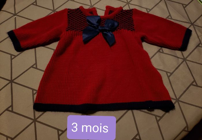 Robe en laine 3 mois