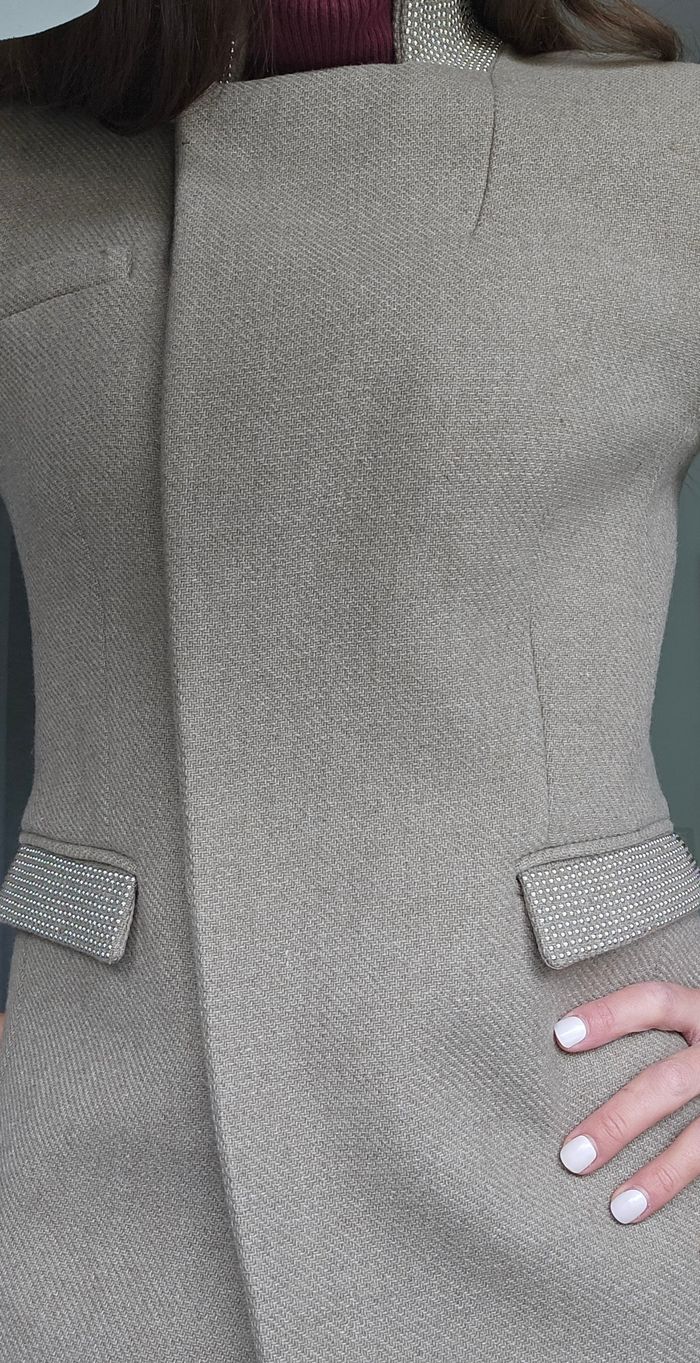 Manteau beige, taille 36, Morgan - photo numéro 9
