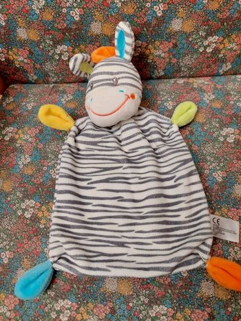 #3 Doudou zèbre Nicotoy
