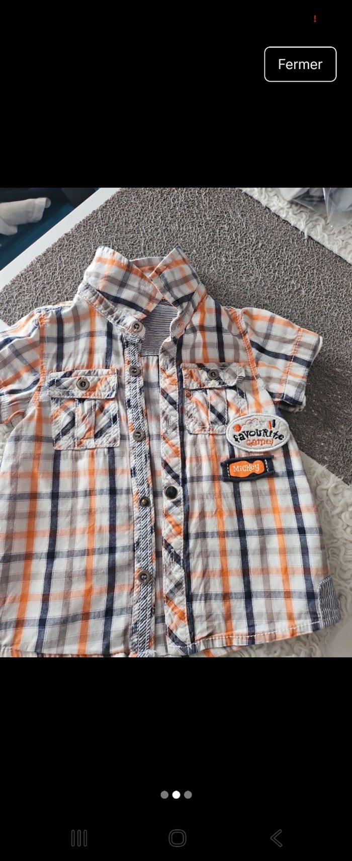 Chemise Mickey - photo numéro 2