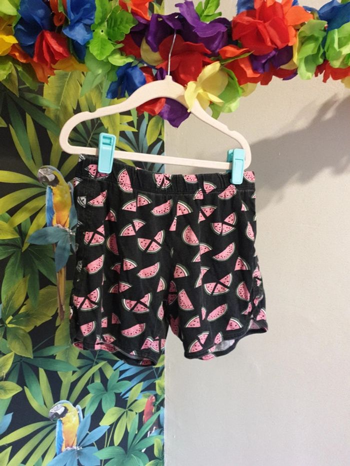 Short coton fille