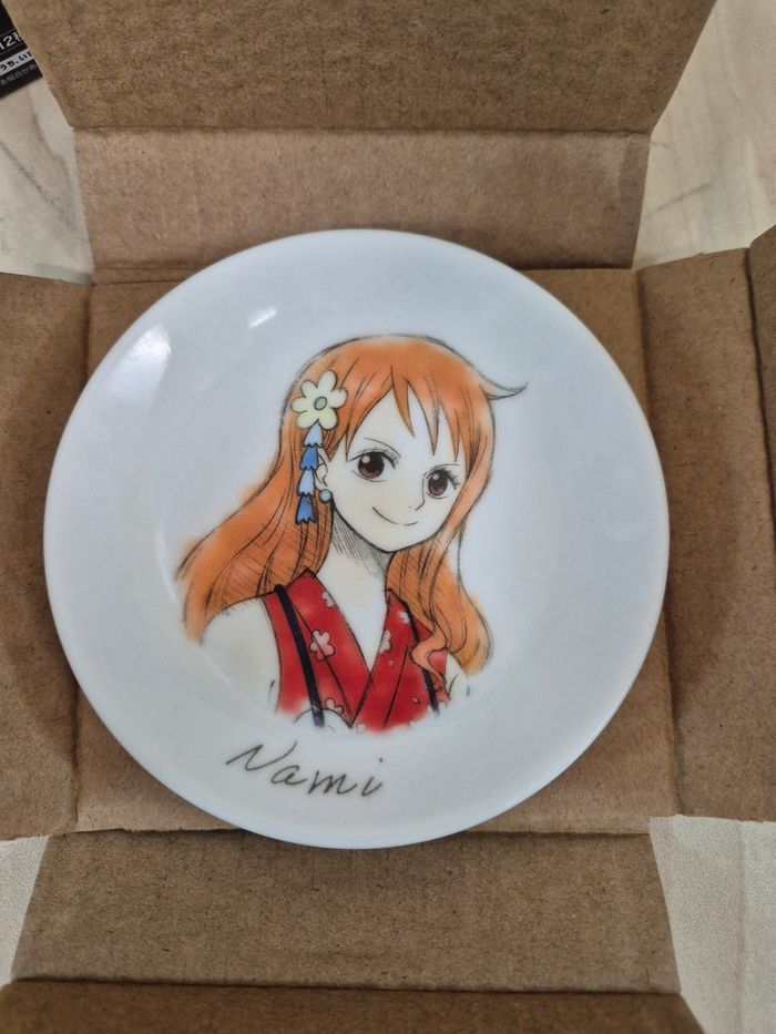 Mini assiette One Piece Ichibankuji "vol.100 anniversary" : Nami - photo numéro 2