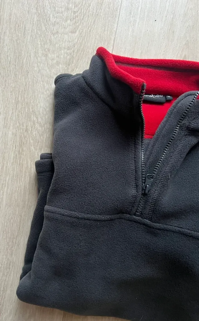 Polaire grise garçon 14 ans Wanabee comme neuve - photo numéro 4