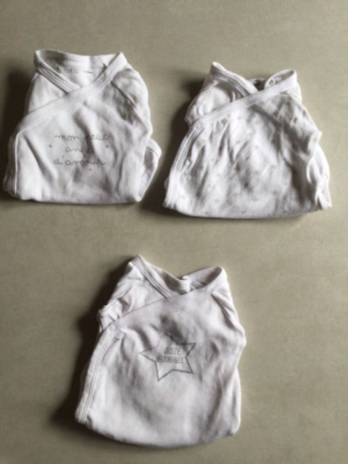 Lot 3 bodies manches longues
