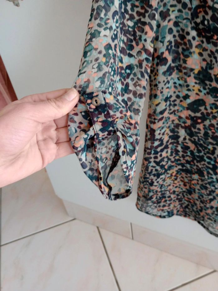 Blouse femme 38 fantaisie type voile c64 - photo numéro 12