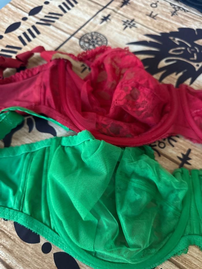 Lot soutien gorge corbeille Darjeeling - photo numéro 9