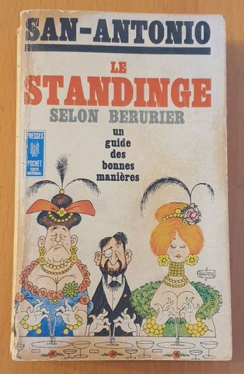 San-Antonio Le standinge selon Bérurier, Editions Presses Pocket 1966