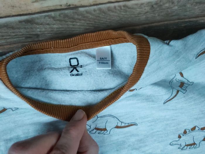 Pyjama Okaïdi 5 ans dinosaures - photo numéro 3