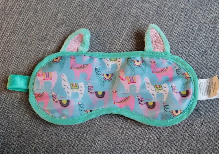 Masque yeux lamas