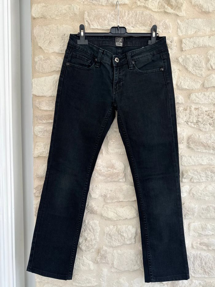 Jean droit noir Fracomina Taille 36 - 13 €