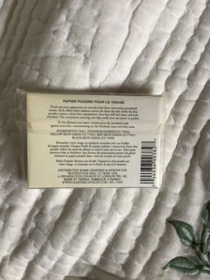 Papier poudré absorbant - photo numéro 2