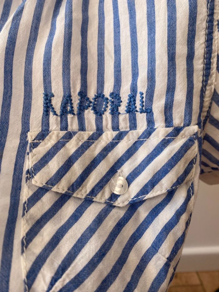 Chemise sans manche marinière - photo numéro 8