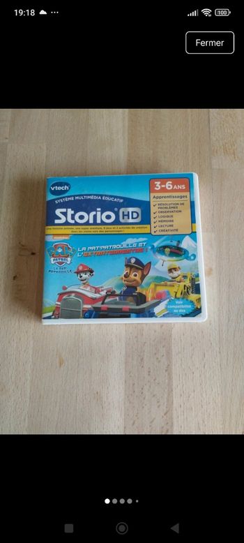 Promo Kidicom Max 3.0 Bleu chez Auchan