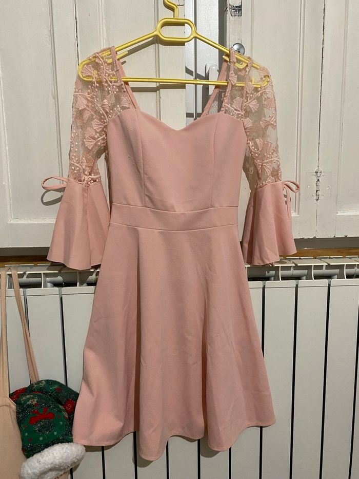 Robe dentelle de soirée - photo numéro 3