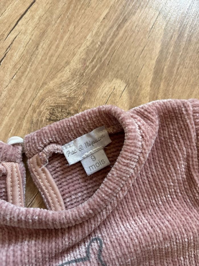 Ensemble pull doux + pantalon 9 mois - photo numéro 4